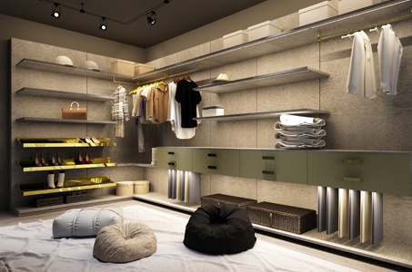 家装中衣柜空间如何分配